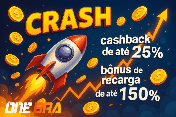 Jogue Crash na ONEBRA!